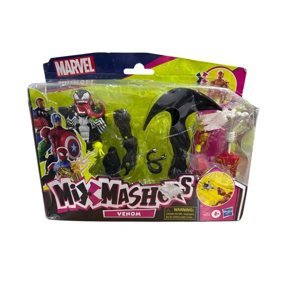 Marvel Mix Mashers Venom Action Figure Set For Ages 4+ By Hasbro - Picture 2 of 6
